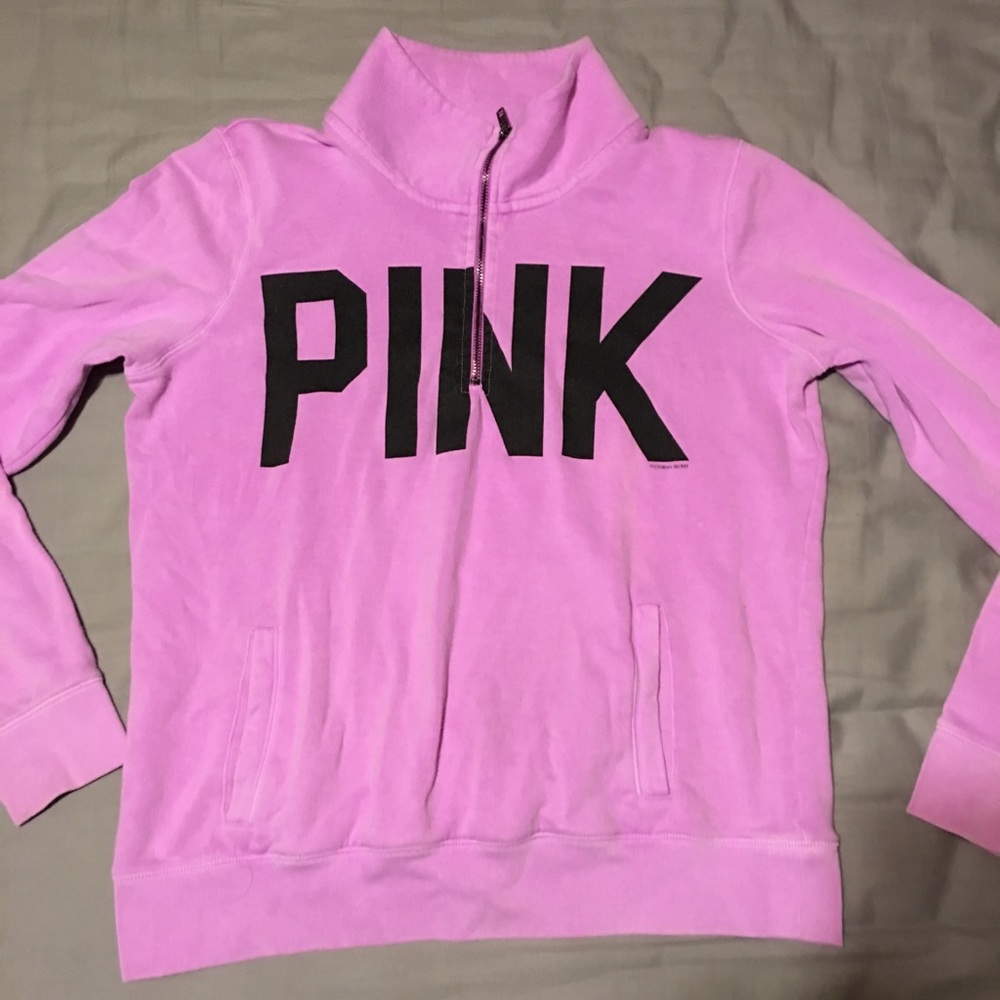 PINK VS purple sweater